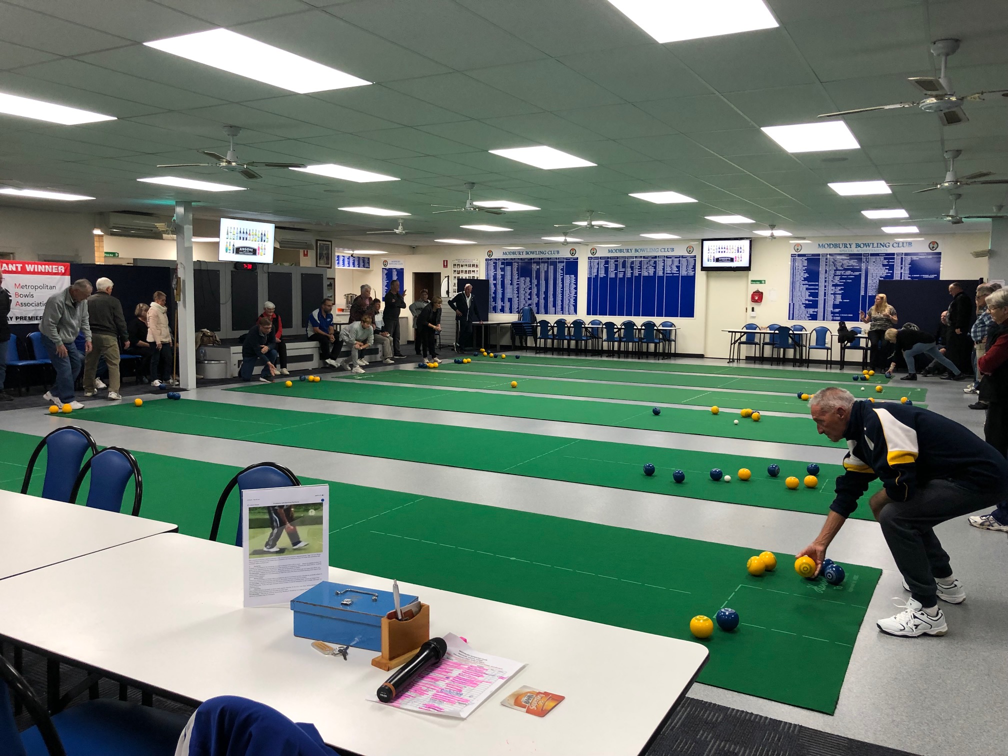 Indoor Bowling Modbury Bowling Club